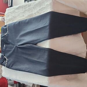 Y2K Jeans Mid-Rise Elastic Waist Straight leg size 4P